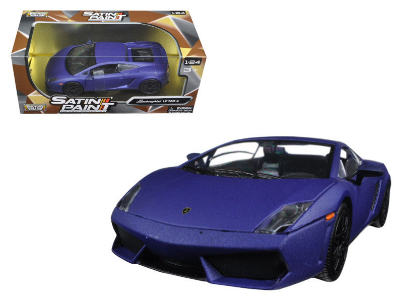 Lamborghini Gallardo LP 560-4 Matt Purple 1/24 Diecast Model Car by Motormax-0