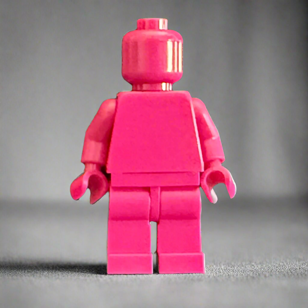 Monochrome Custom Minifigures – 40+ Vibrant Colors! for Lego