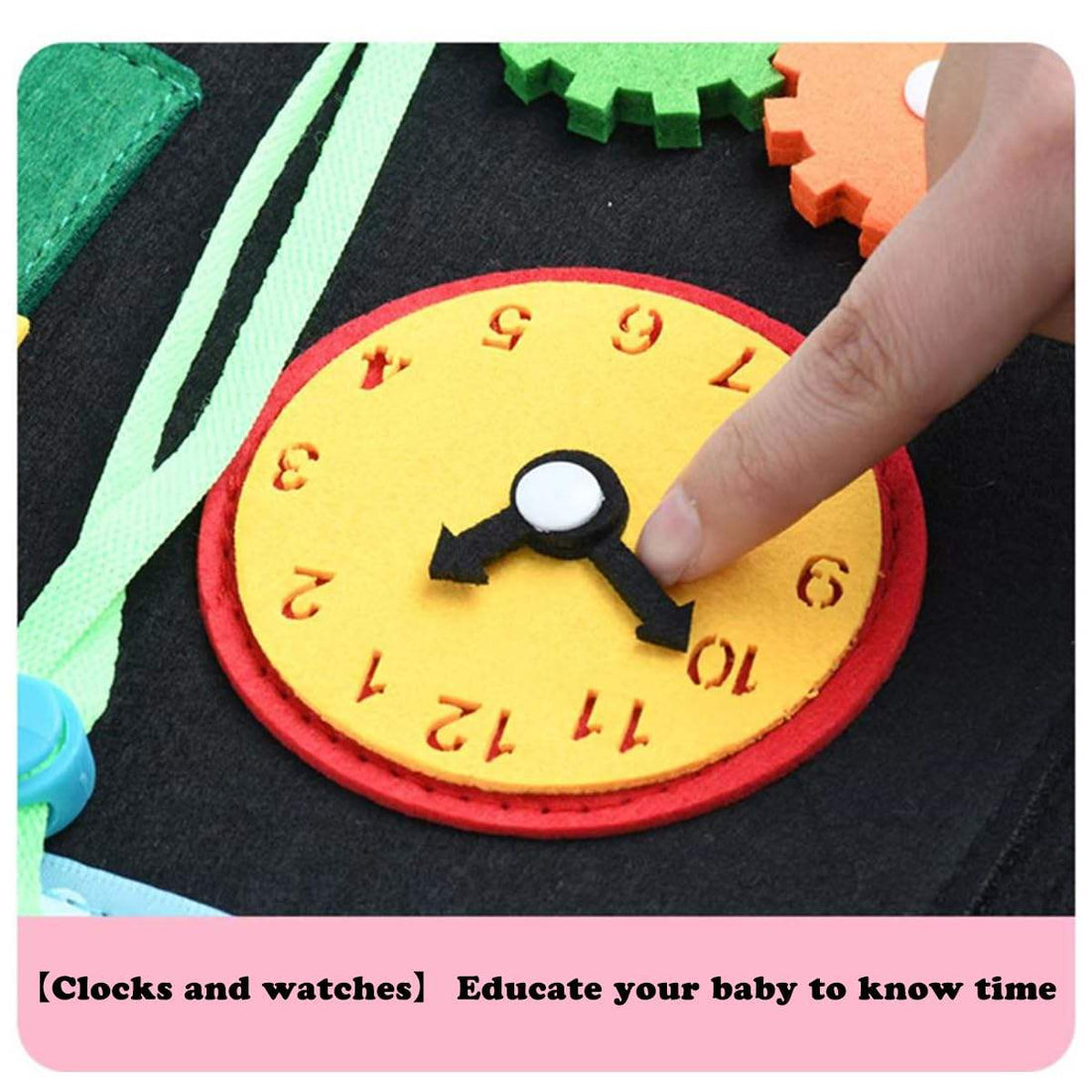 Montessori Felt Learning Board 2