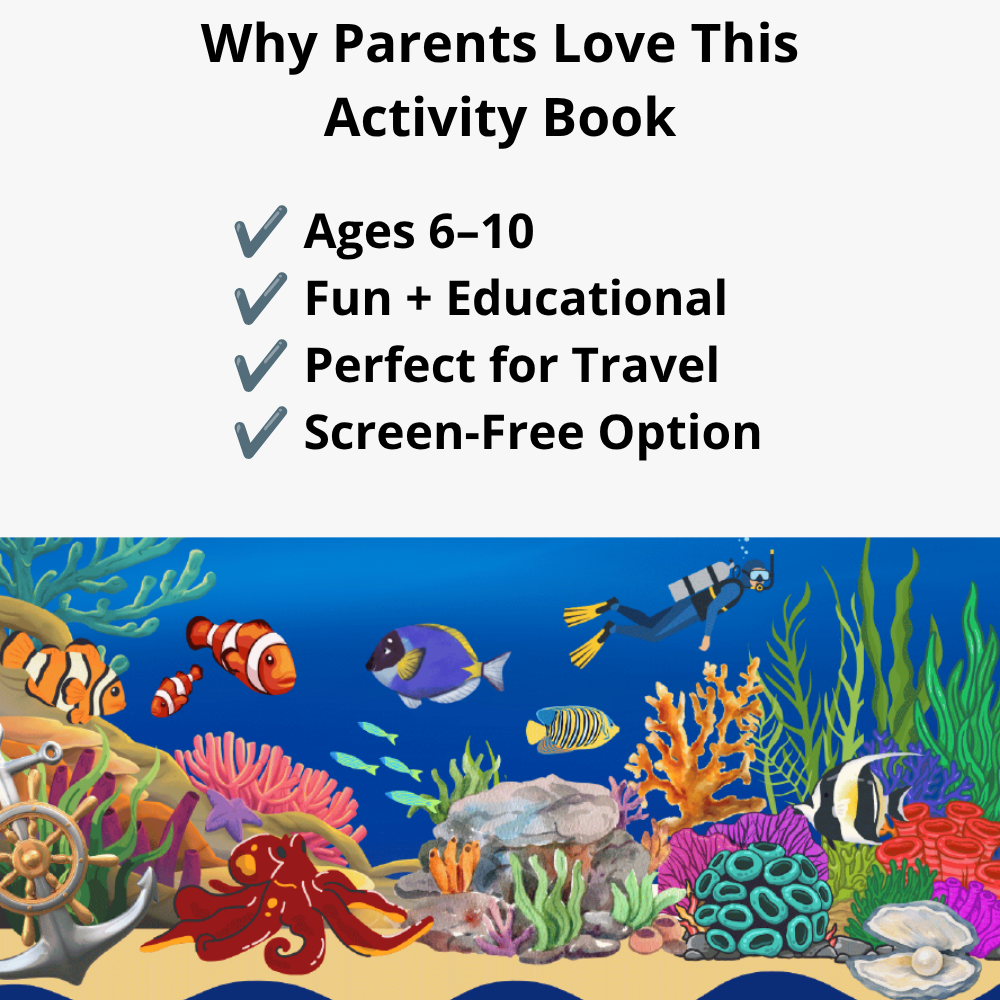 Ocean Explorer activity book why parents love this activity book