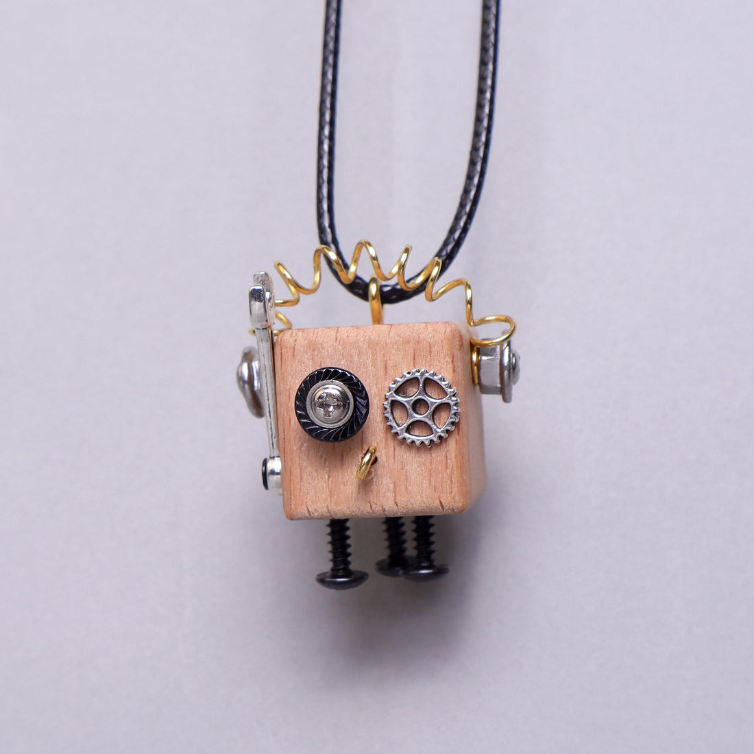 DIY Timberbot Kit – Build 2 Wooden Robots, Make Keychains & Necklaces 5