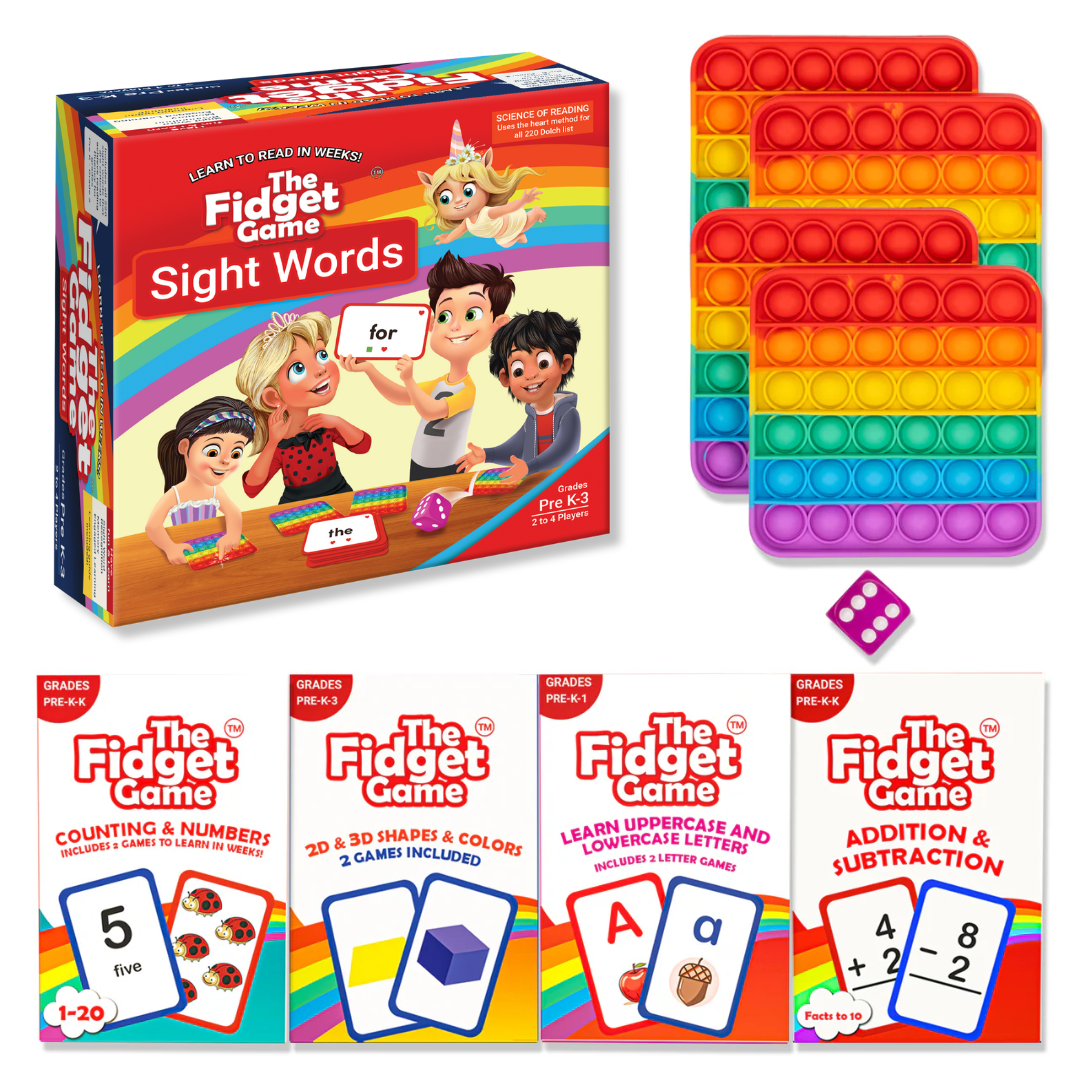 The Fidget Game: Sight Words Edition 10