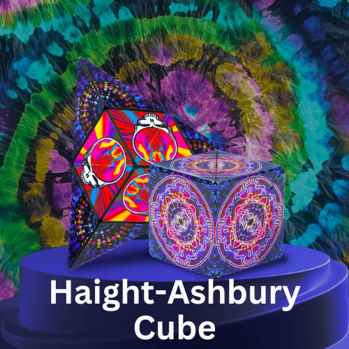 Shashibo Grateful Dead  Series - Best Puzzles and Games. Haight Ashbury custom artwork on a shashibo puzzle. 