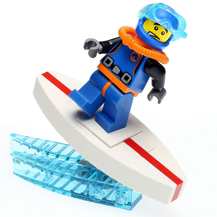 Custom Surfboard with Wave 2