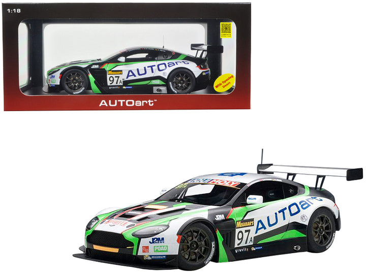 Aston Martin V12 Vantage Bathurst 12hour Endurance Race 2015 #97 A. Macdowall / D. O'Young / S. Mucke 1/18 Model Car by Autoart-0