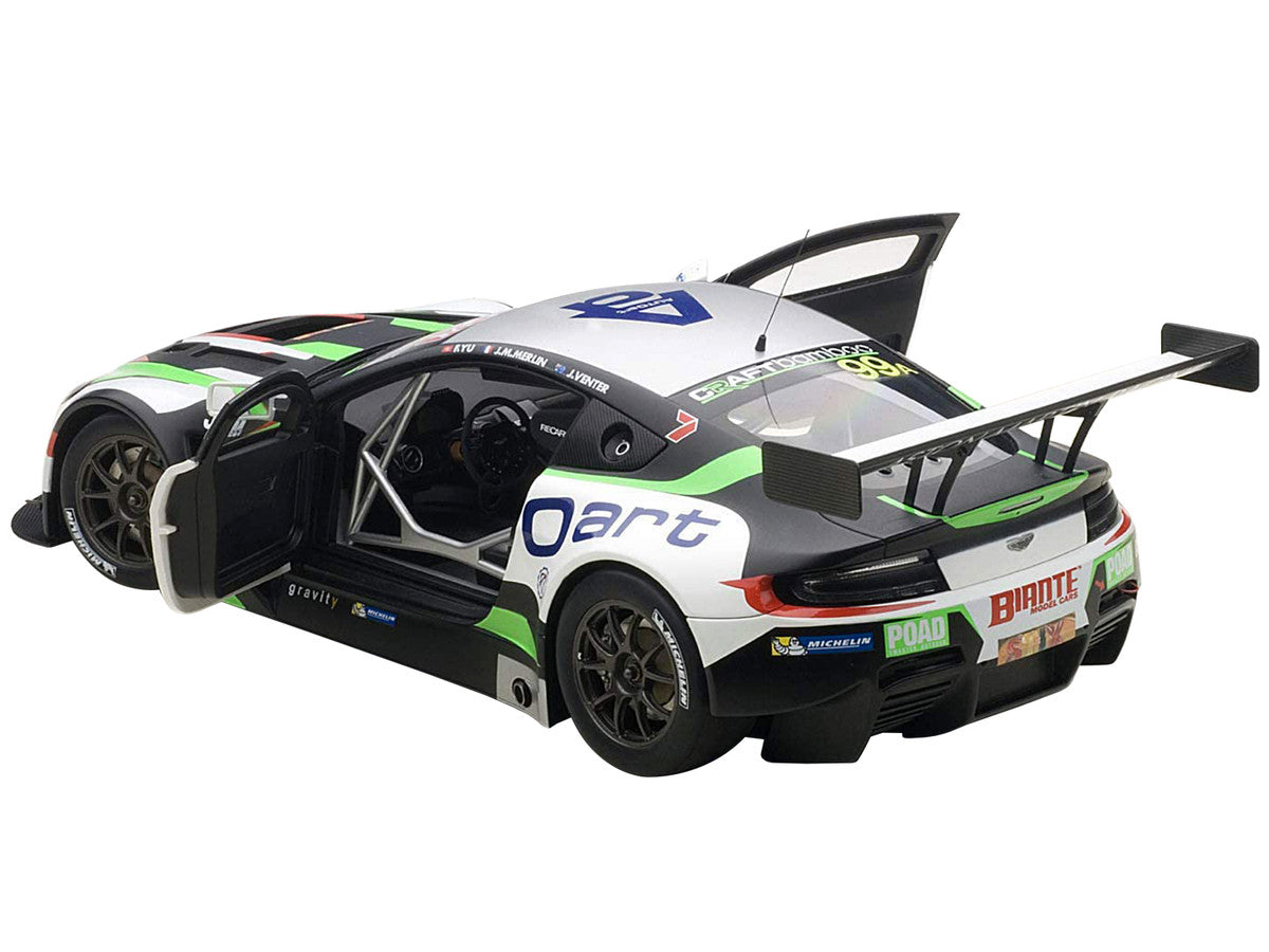 Aston Martin V12 Vantage Bathurst 12hour Endurance Race 2015 #99 JM. Merlin / J. Venter / F. Yu 1/18 Model Car  by Autoart-2
