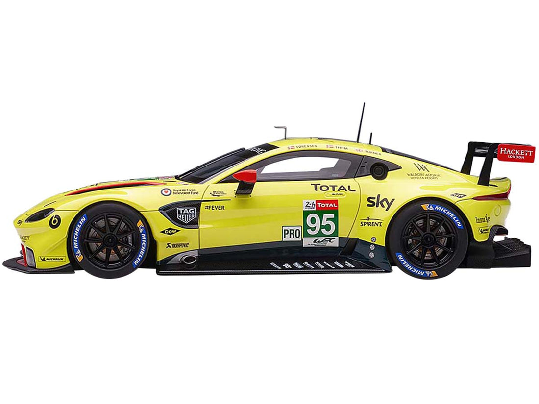Aston Martin 2018 Vantage GTE #95 Sorensen - Thiim - Turner Le Mans PRO 1/18 Model Car by Autoart 2