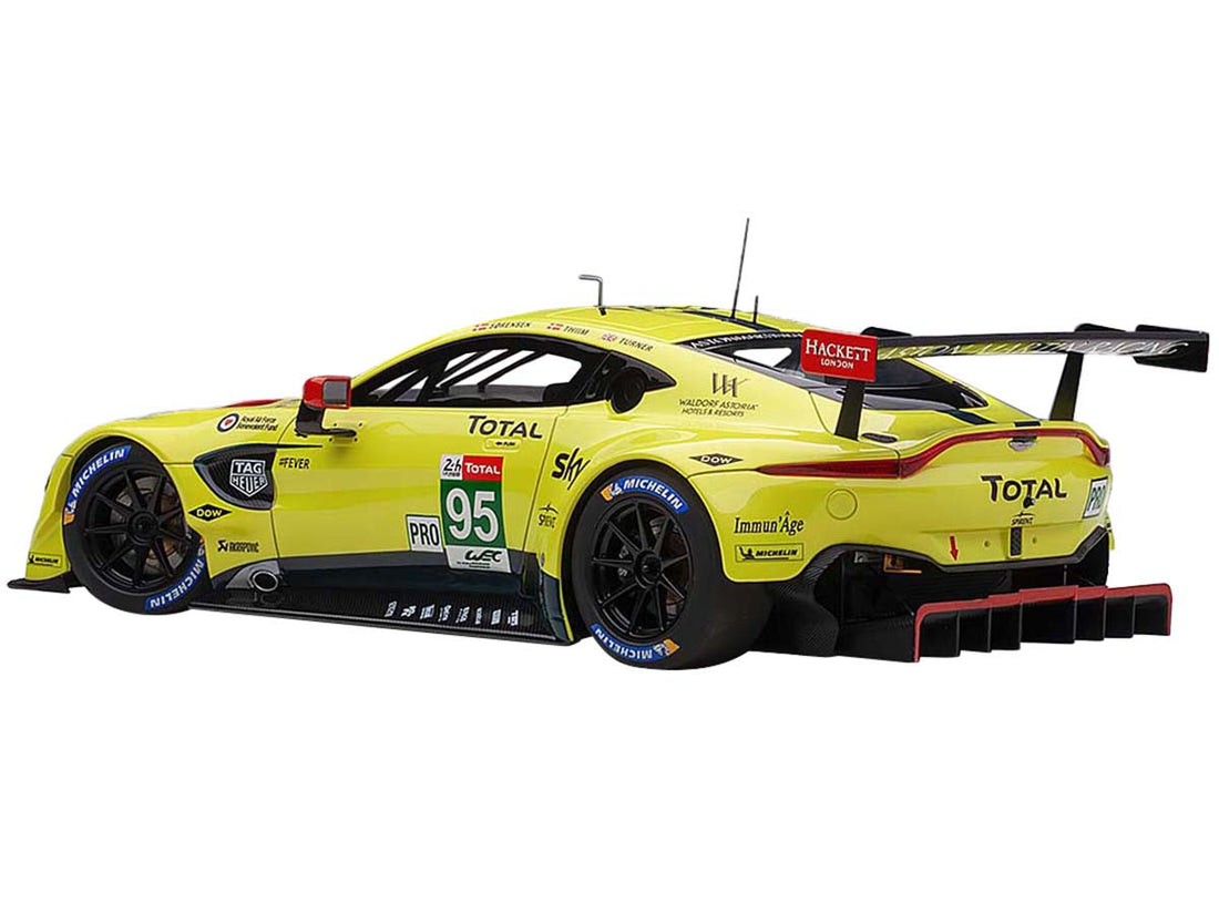 Aston Martin 2018 Vantage GTE #95 Sorensen - Thiim - Turner Le Mans PRO 1/18 Model Car by Autoart 3
