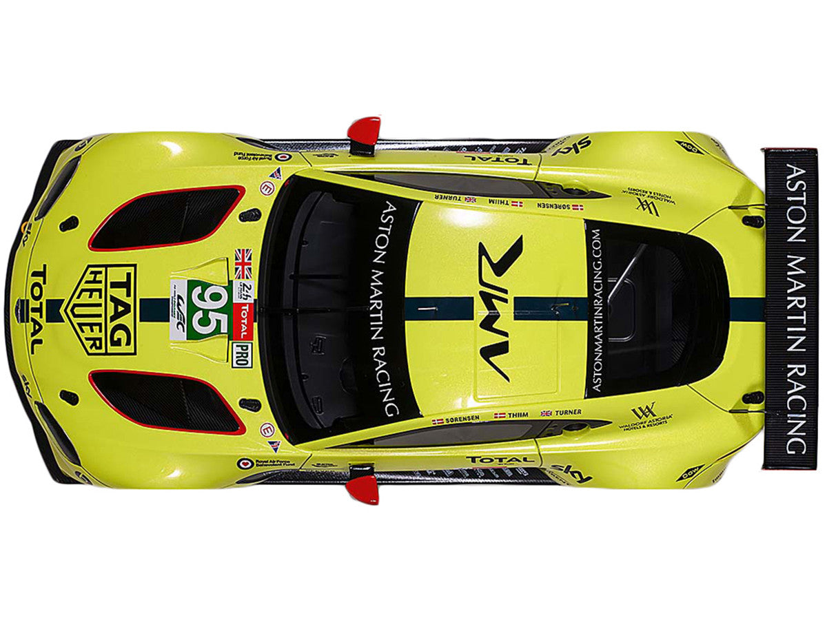 Aston Martin 2018 Vantage GTE #95 Sorensen - Thiim - Turner Le Mans PRO 1/18 Model Car by Autoart 4