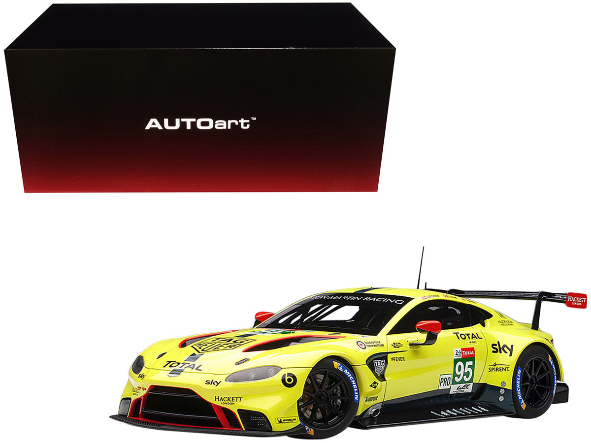 Aston Martin 2018 Vantage GTE #95 Sorensen - Thiim - Turner Le Mans PRO 1/18 Model Car by Autoart