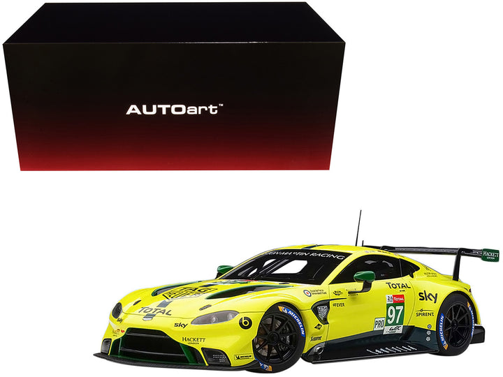 2018 Aston Martin Vantage GTE #97 Lynn - Martin - Adam Le Mans PRO 1/18 Model Car by Autoart-0