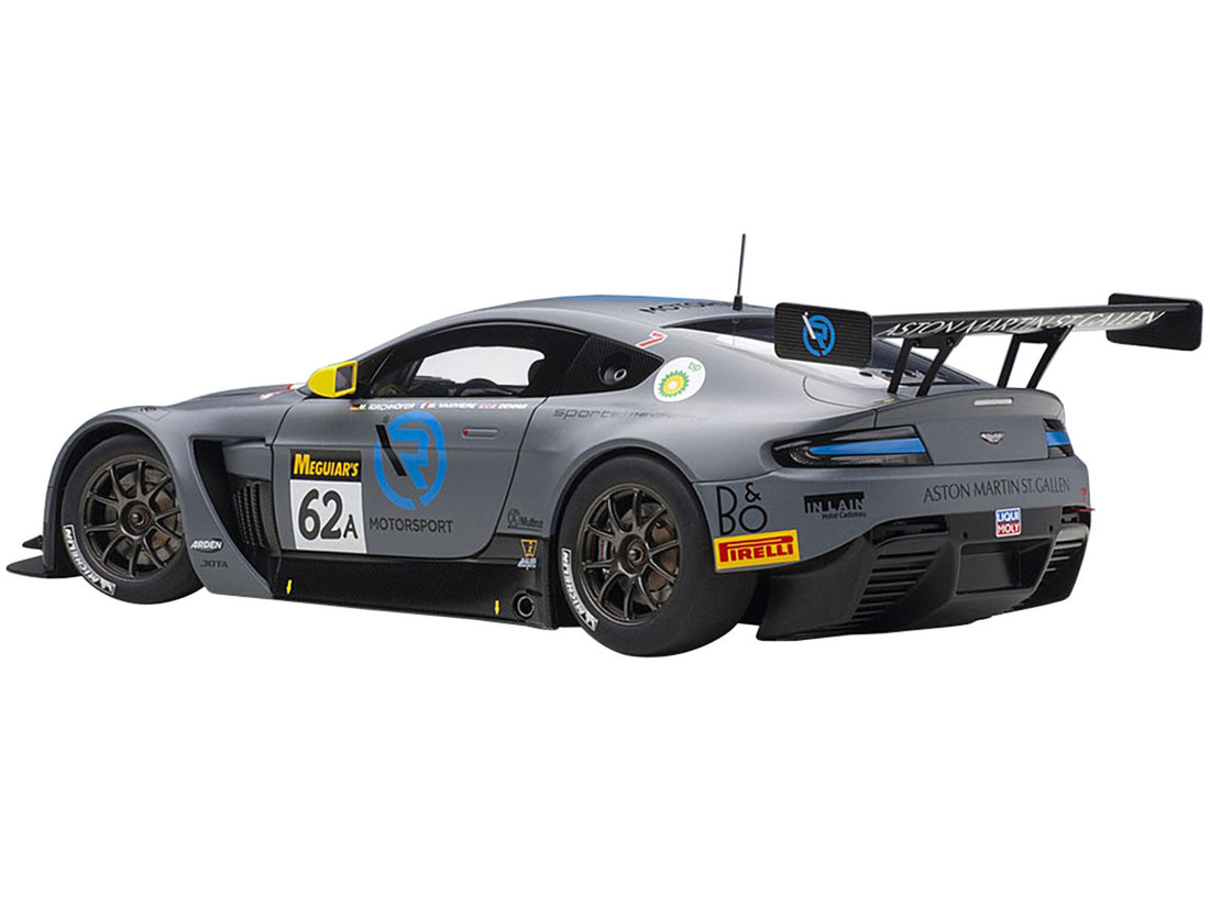 Aston Martin Vantage V12 GT3 #62A J. Dennis - M. Vaxiviere - M. Kirchhoefer Team R-Motorsport Bathurst 12H (2019) 1/18 Model Car by Autoart-3
