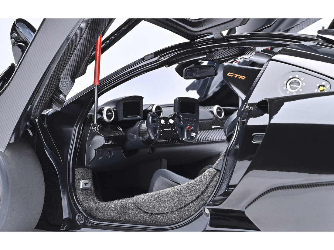 McLaren Senna GTR Onyx Black 1/18 Model Car by Autoart