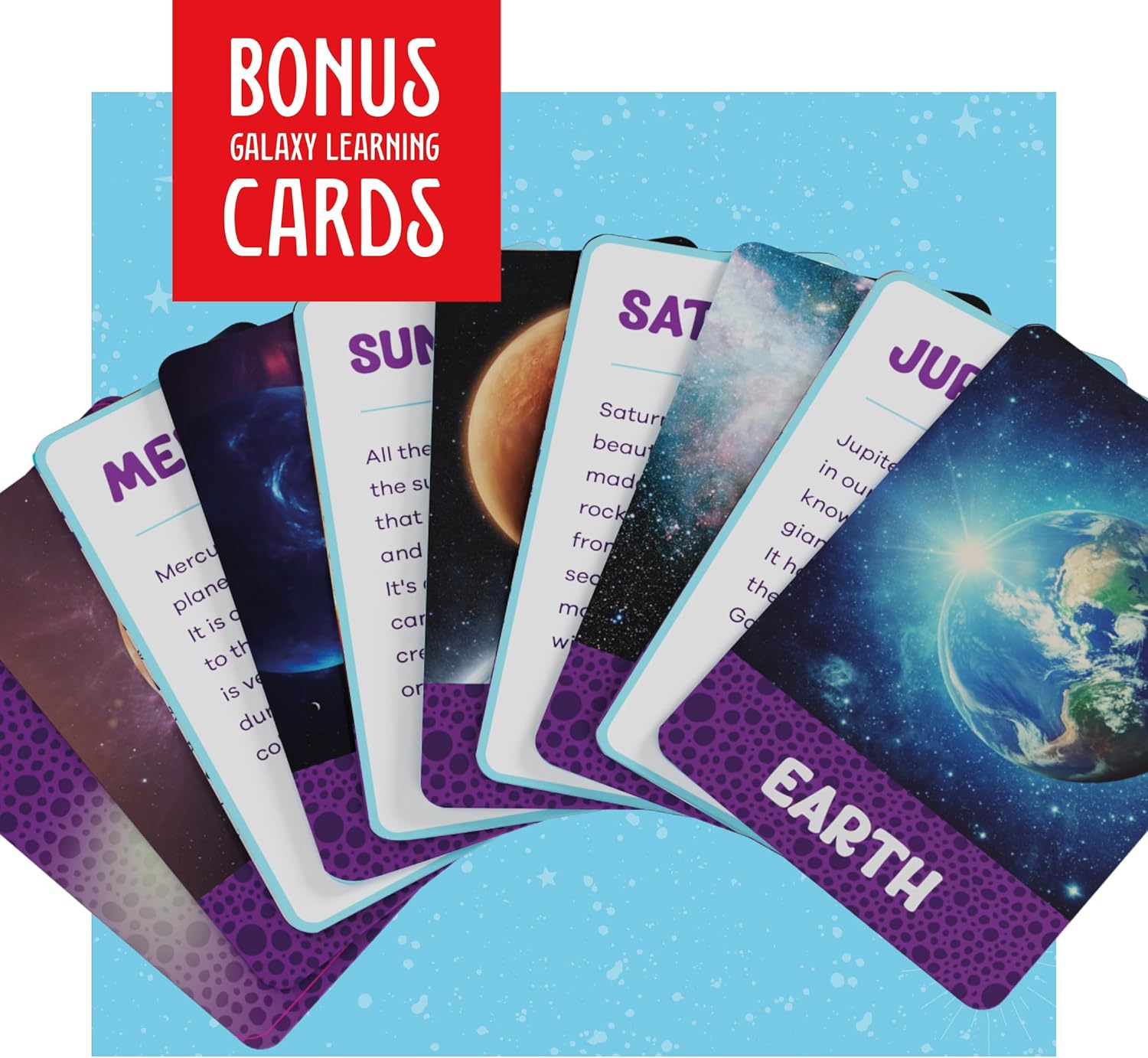 Glow in The Dark 100 Piece Galaxy Puzzle for Kids by Surreal Brands 5