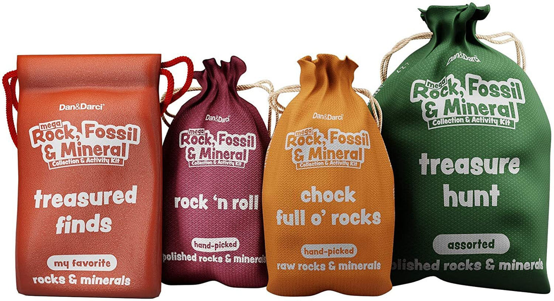Dan&Darci Mega Rock, Fossil &amp; Mineral Collection & Activity Kit by Surreal Brands 3