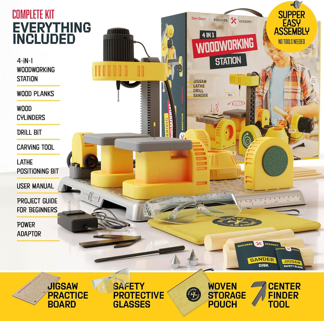 Dan & Darci Woodworking Station by Surreal Brands 9