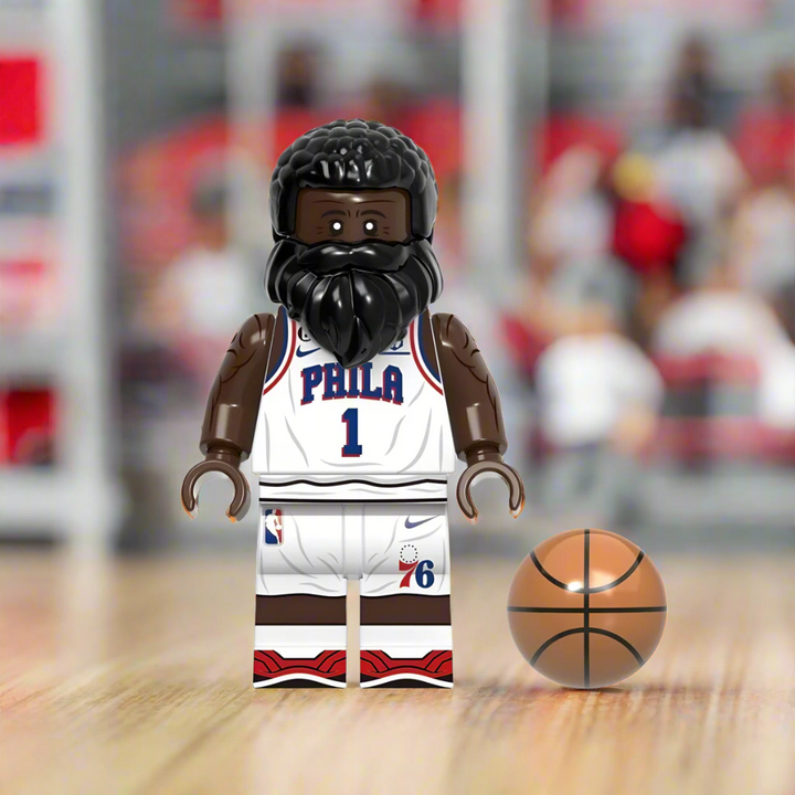 James Harden Custom Basketball Minifigure for Lego