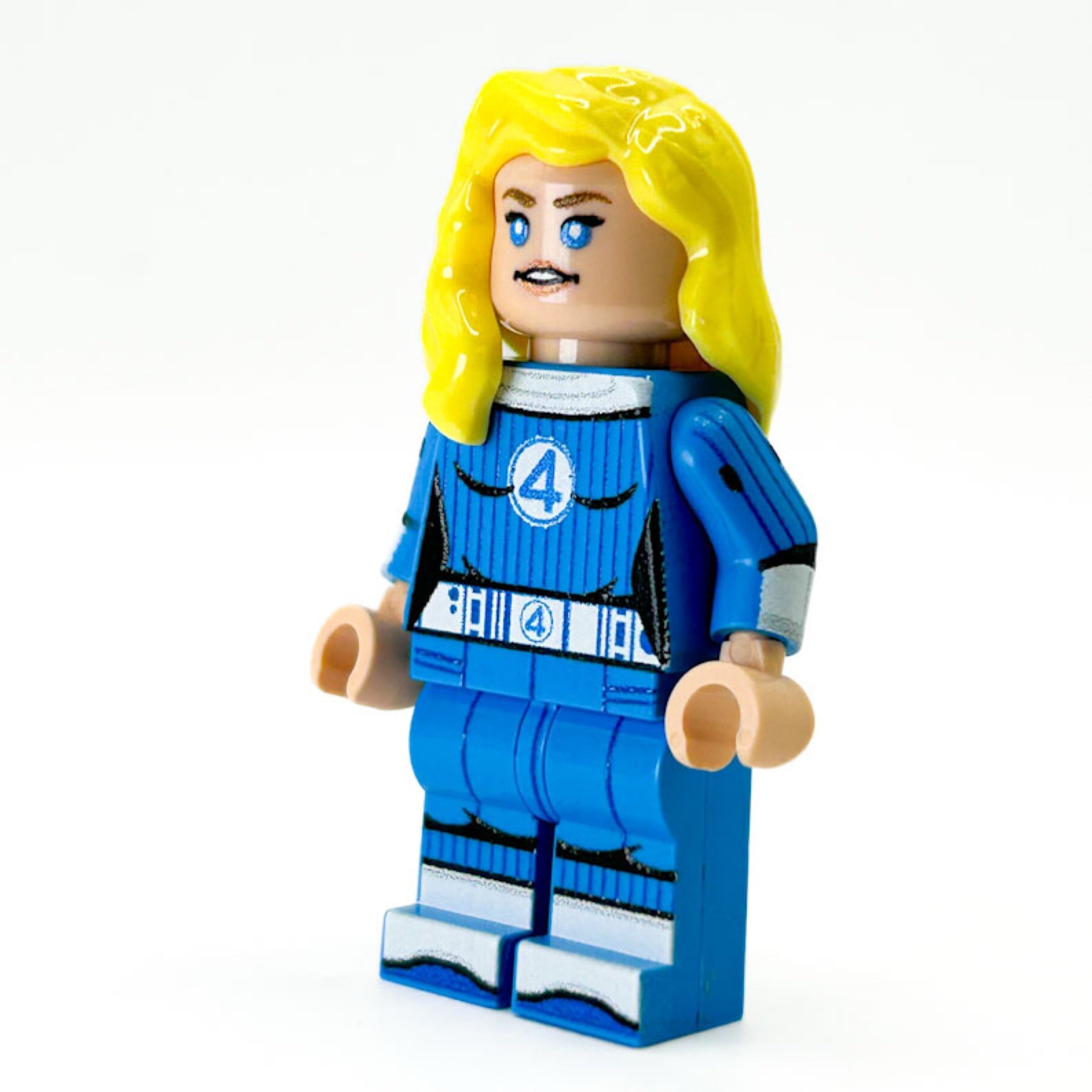 DISAPPEARING WOMAN (FanPlastic 4) made using LEGO parts - B3 Customs