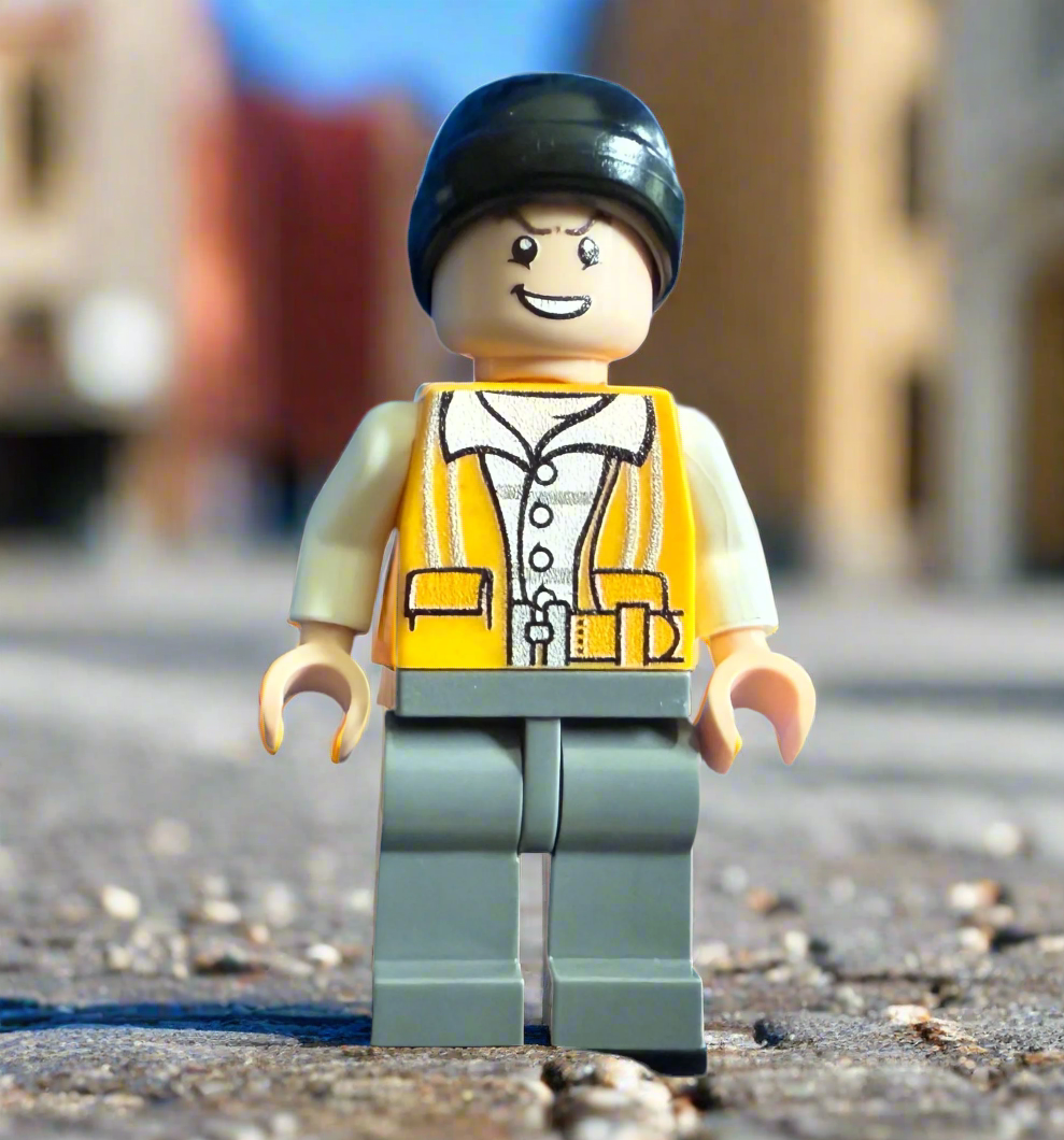 Safety Inspector Minifigure for Lego