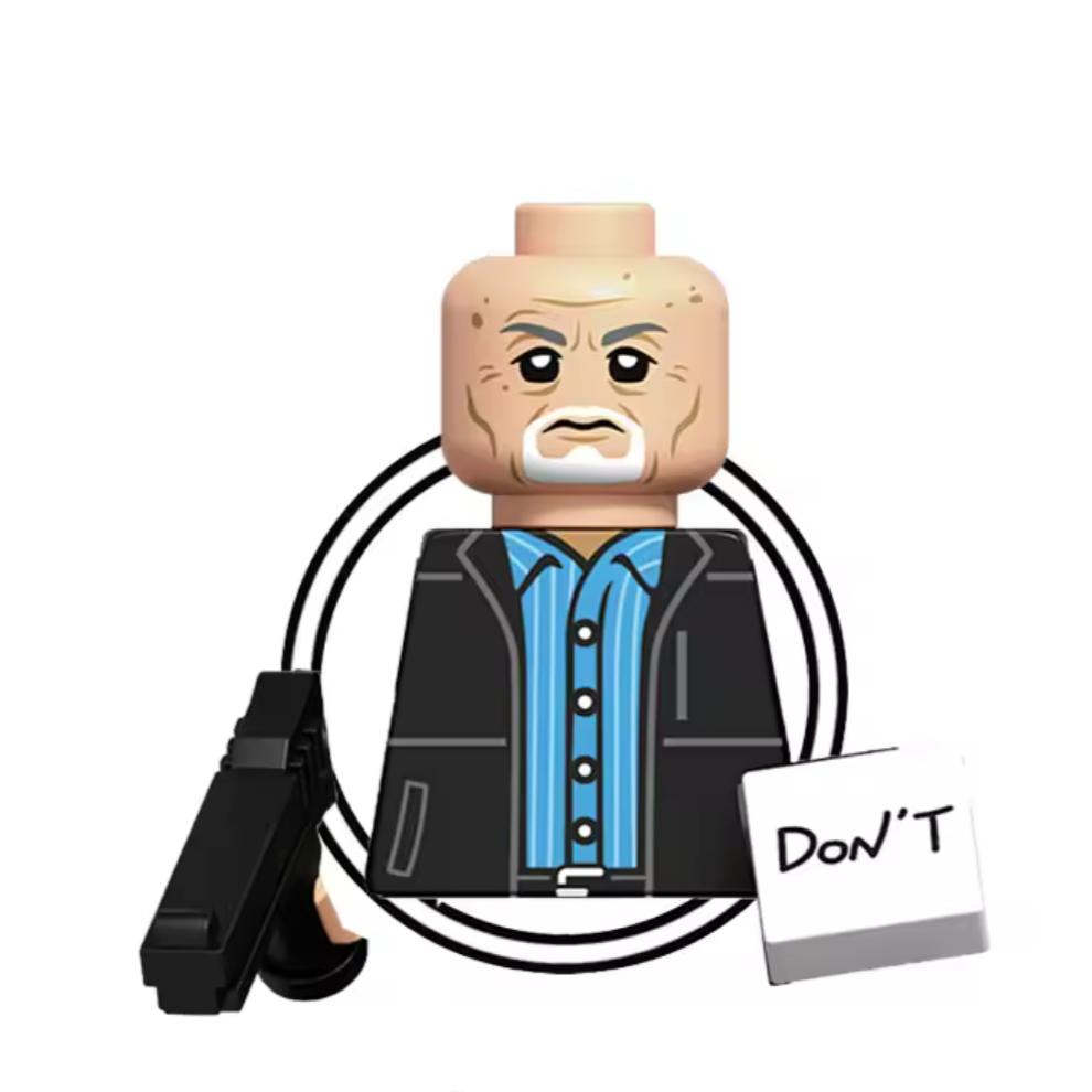 Mike Ehrmantraut Breaking Bad Minifigure for Lego 2