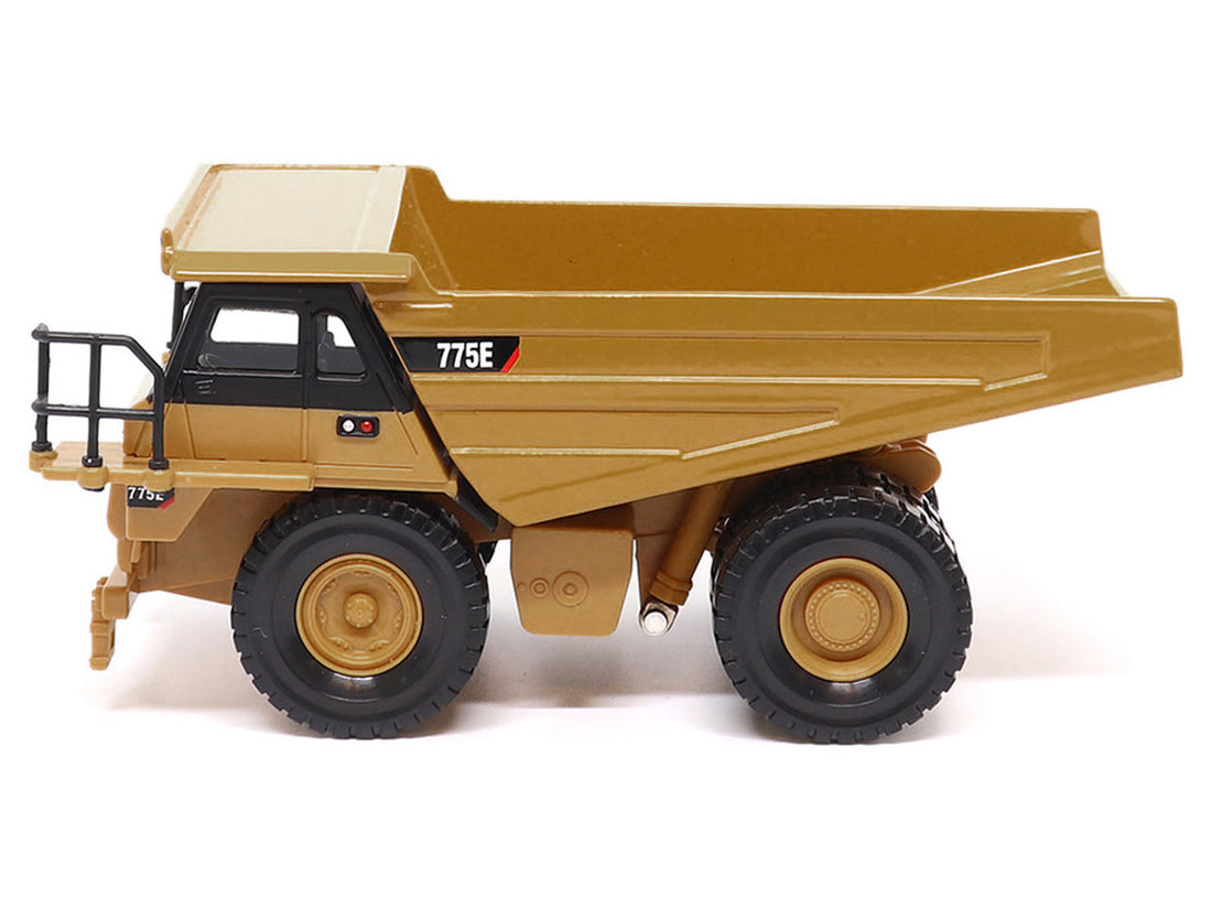 CAT Caterpillar 775E Off-Highway Dump Truck Yellow 1/64 Diecast Model by Diecast Masters-1