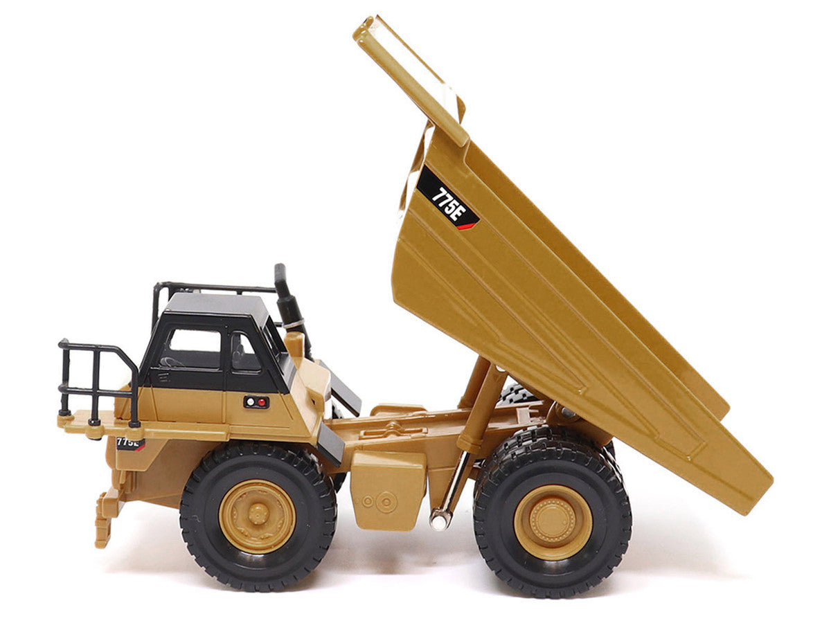 CAT Caterpillar 775E Off-Highway Dump Truck Yellow 1/64 Diecast Model by Diecast Masters-3