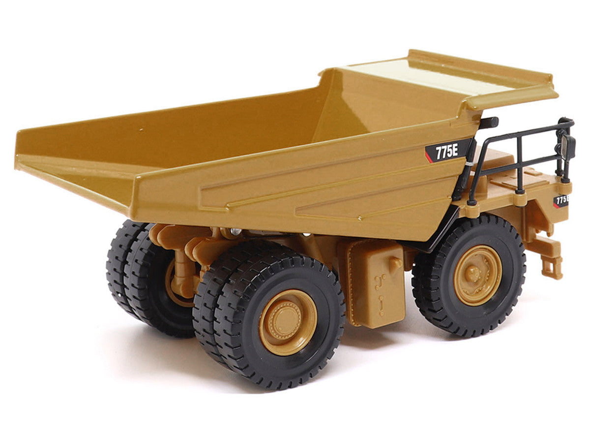CAT Caterpillar 775E Off-Highway Dump Truck Yellow 1/64 Diecast Model by Diecast Masters-0