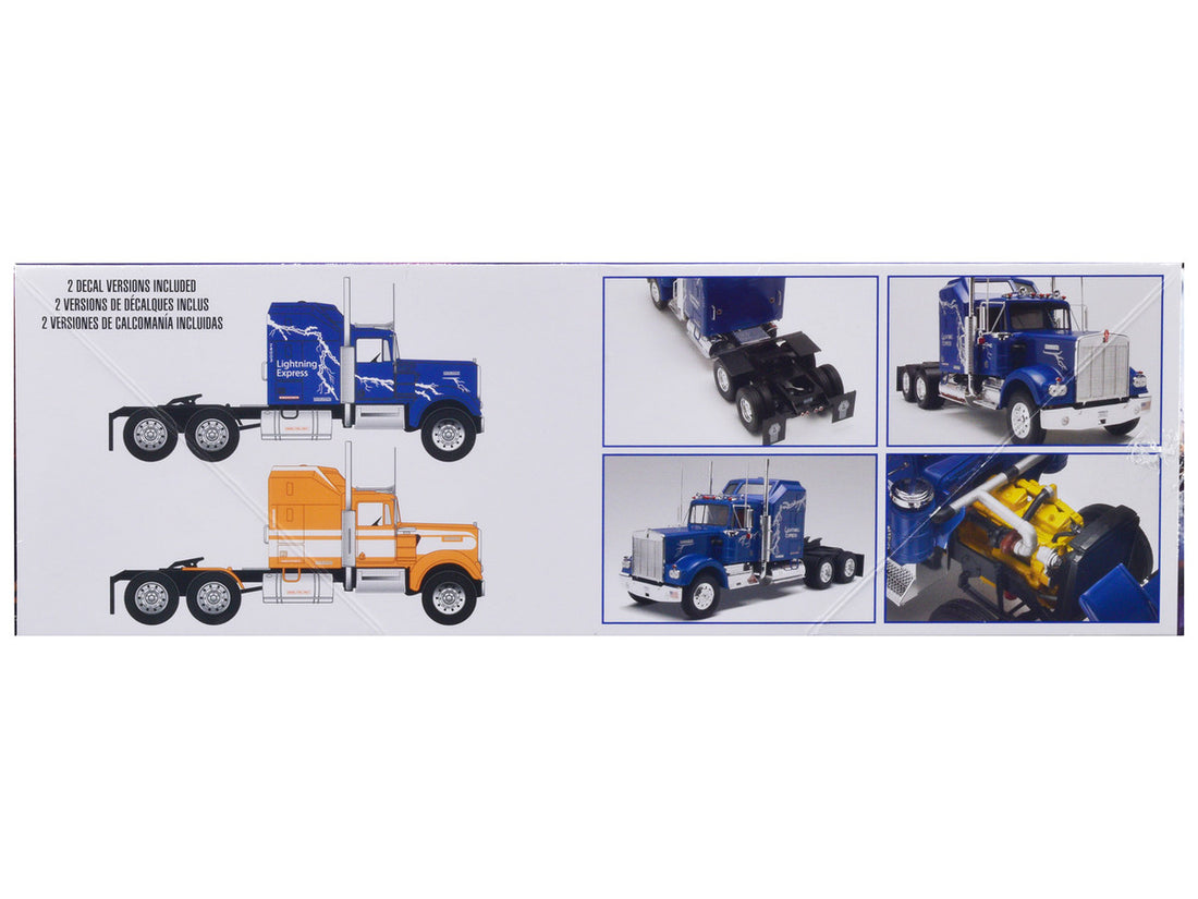 Level 4 Model Kit Kenworth W900 Aerodyne Truck Tractor "Historic Series" 1/25 Scale Model by Revell-1