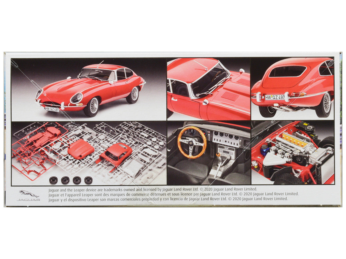 Level 5 Model Kit Jaguar XK-E (E-Type) 1/24 Scale Model by Revell-2