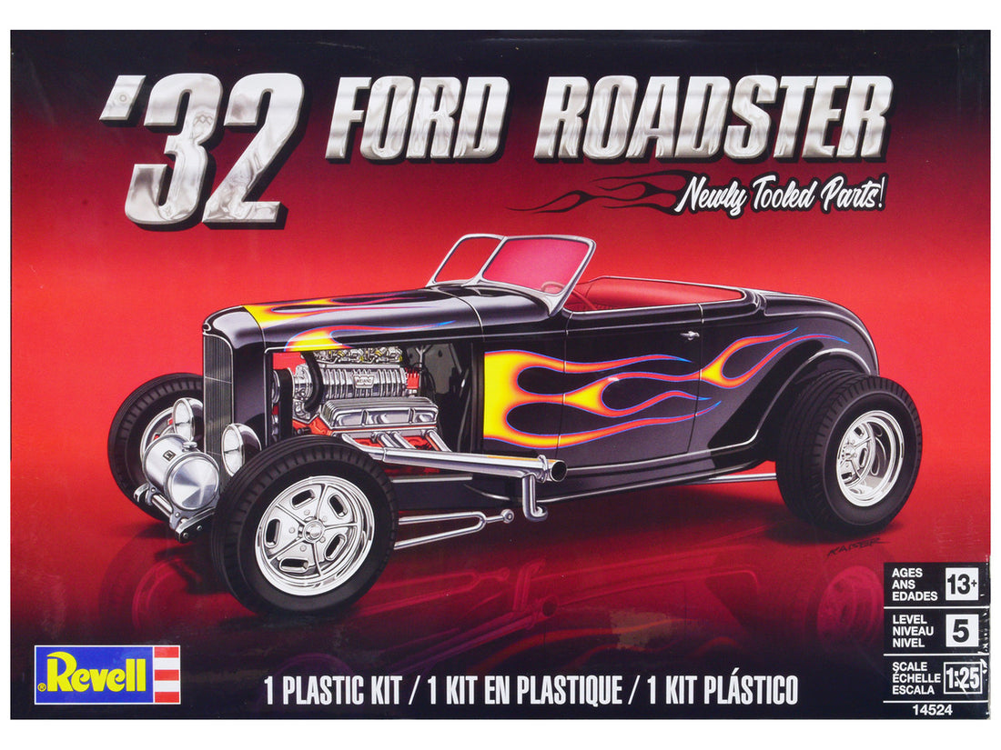 Level 5 Model Kit 1932 Ford Roadster 1/25 Scale Model by Revell-0