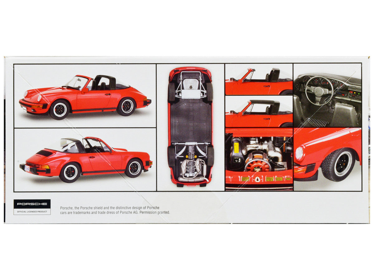 Level 4 Model Kit Porsche 911 Carrera 3.2 Targa 2-in-1 Kit 1/24 Scale Model by Revell-2