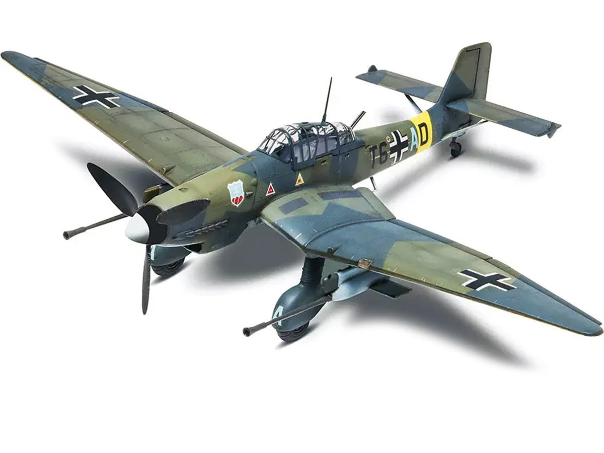 Level 4 Model Kit Junkers STUKA JU 87G-1 Tank Buster Bomber Aircraft 1/48 Scale Model by Revell-4