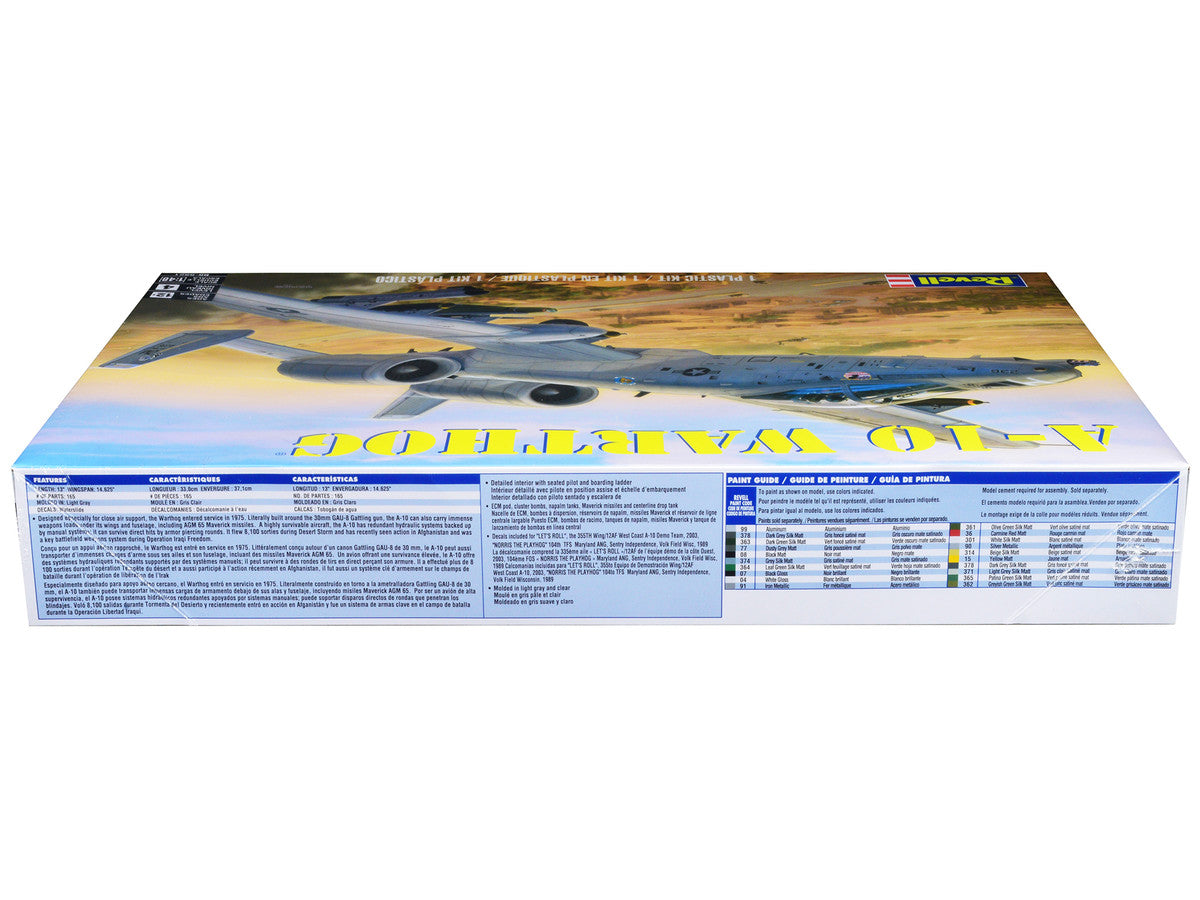 Level 4 Model Kit Fairchild Republic A-10 Warthog (Thunderbolt II) Aircraft 1/48 Scale Model by Revell-2