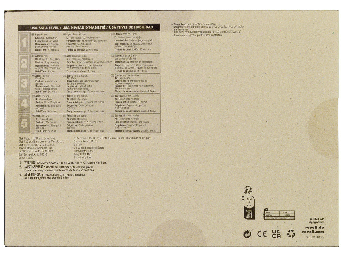 Level 4 Model Kit Republic F-84F Thunderstreak Aircraft "US Air Force Thunderbirds" "Monogram" Series 1/48 Scale Model by Revell-4