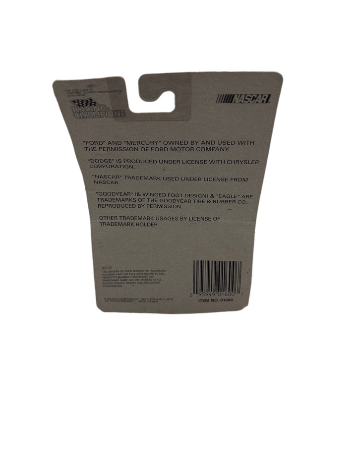 Racing Champions Dick Hutcherson Diecast Yellow 2