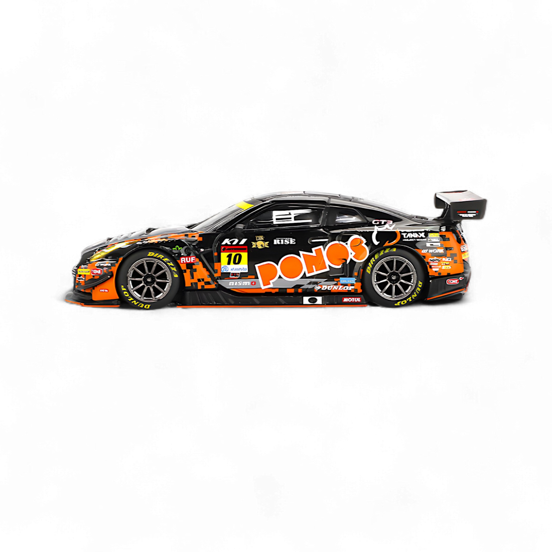 Nissan GT-R Nismo GT3 #10 "PONOS GAINER GT-R" 2023 SUPER GT SERIES #860 1:64 by Mini-GT 3