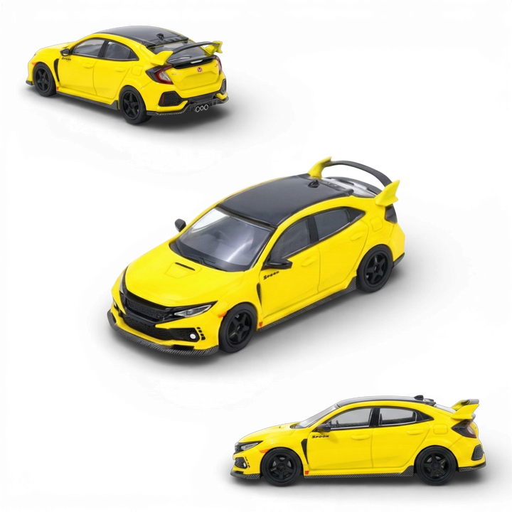 Honda Civic Type-R FK8 Yellow 1:64 by INNO64