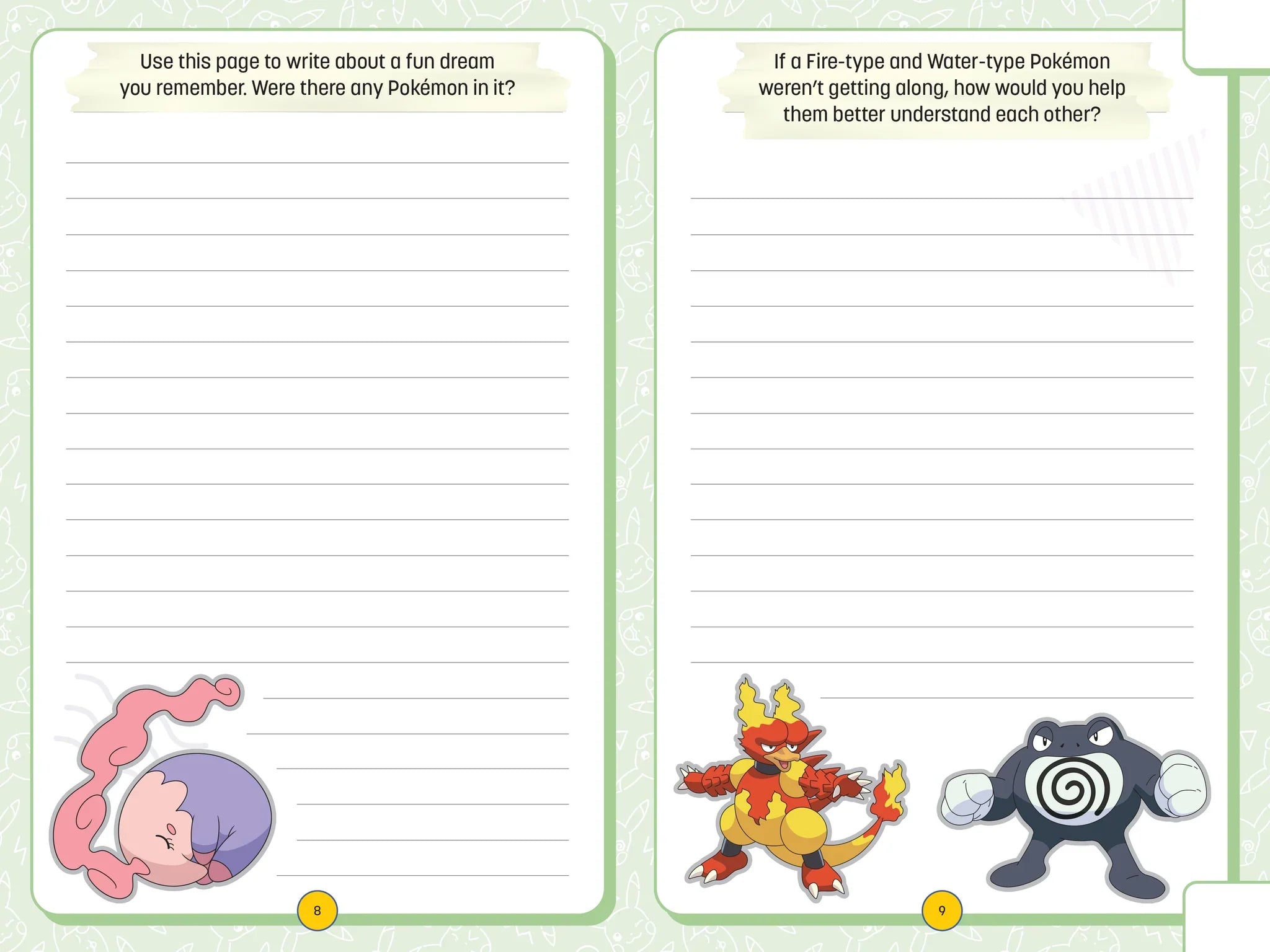 Pokémon: My Super Awesome Pokémon Journey Notebook 4