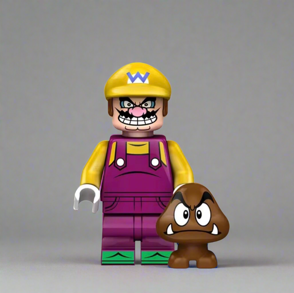 Wario Minifigure for Lego