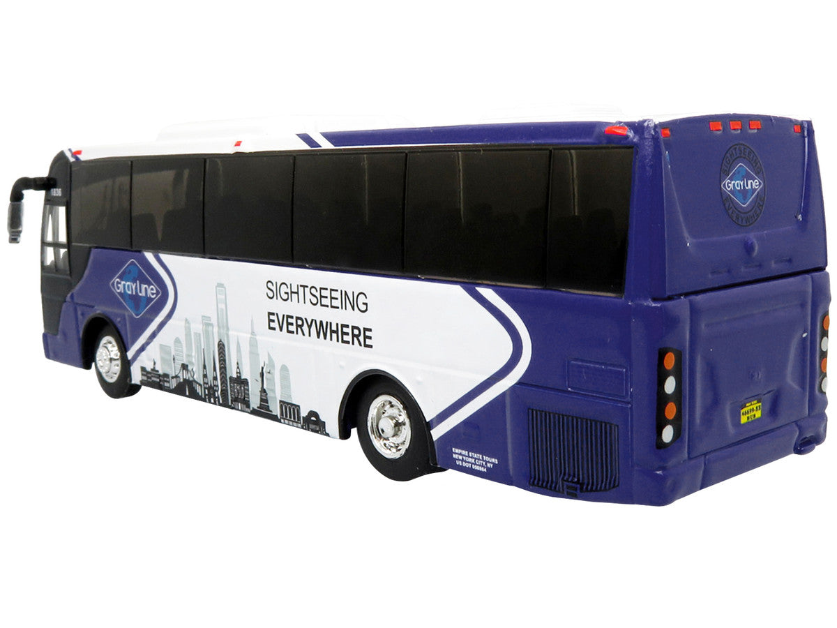 TEMSA TS 35E Bus New York City Gray Line "Sightseeing Everywhere - Big Apple Tour" "The Bus & Motorcoach Collection" 1/87 Diecast Model by Iconic Replicas-2