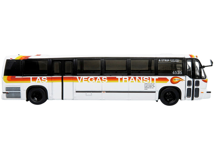 TMC RTS Transit Bus Las Vegas Transit "6 Strip Resort Hotels-Downtown" "Vintage Bus & Motorcoach Collection" 1/87 Diecast Model by Iconic Replicas-1