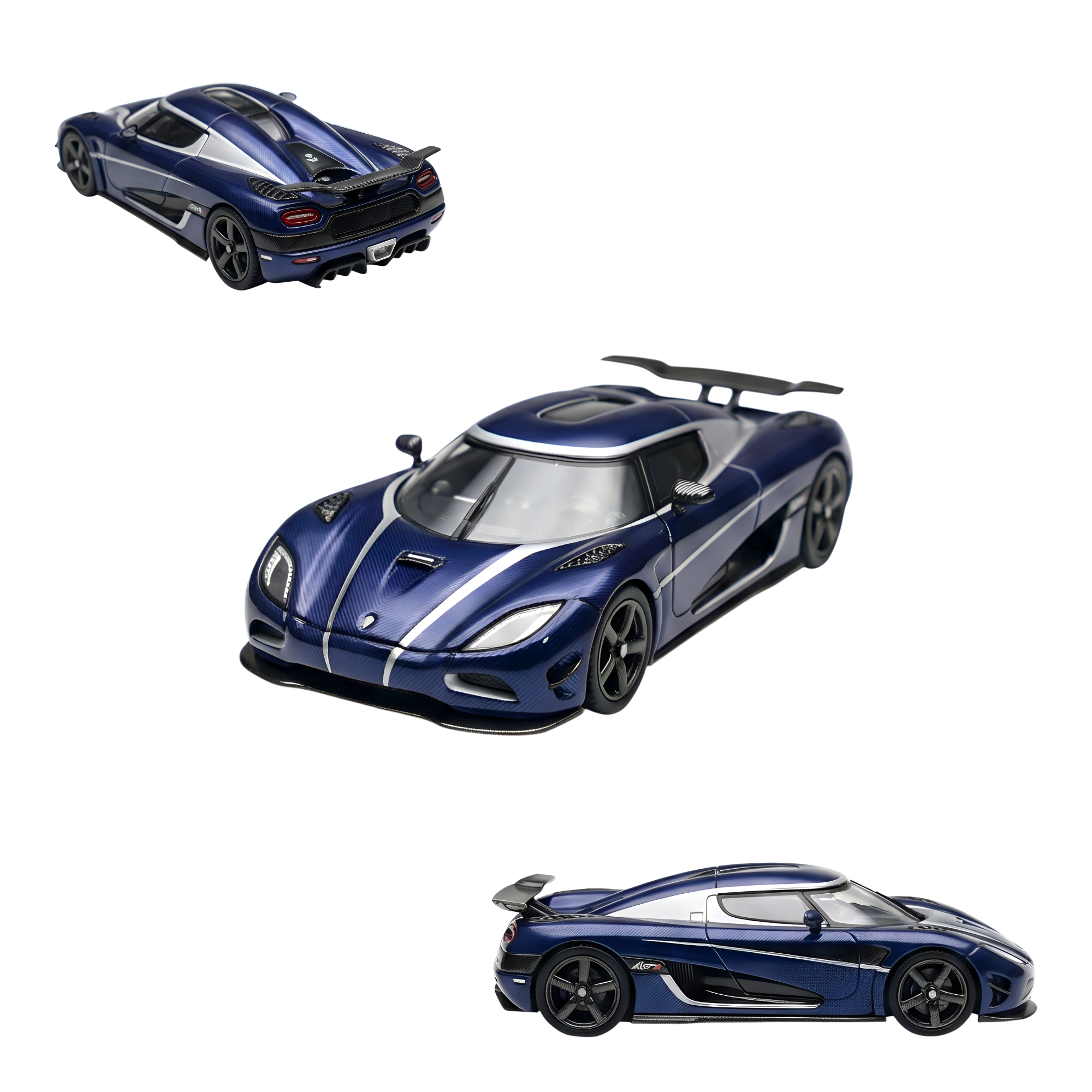 VMB Agera R Blue Carbon 1:64