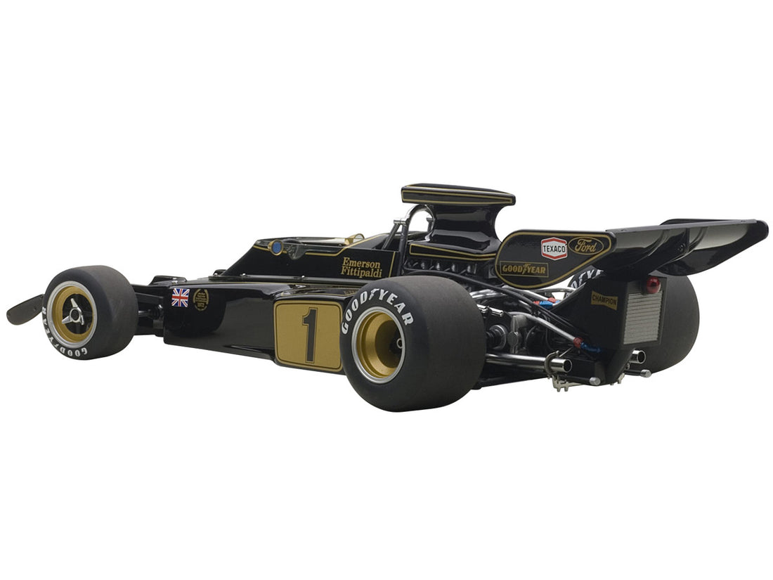 Lotus 72E 1973 Emerson Fittipaldi #1 1/18 Model Car by Autoart-2