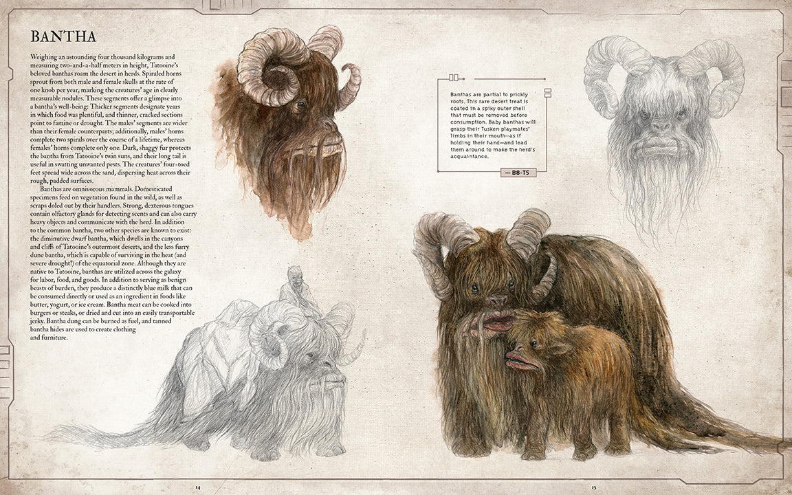 Star Wars Bestiary, Vol. 1 Creatures of the Galaxy 2