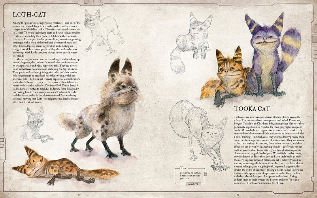 Star Wars Bestiary, Vol. 1 Creatures of the Galaxy 4