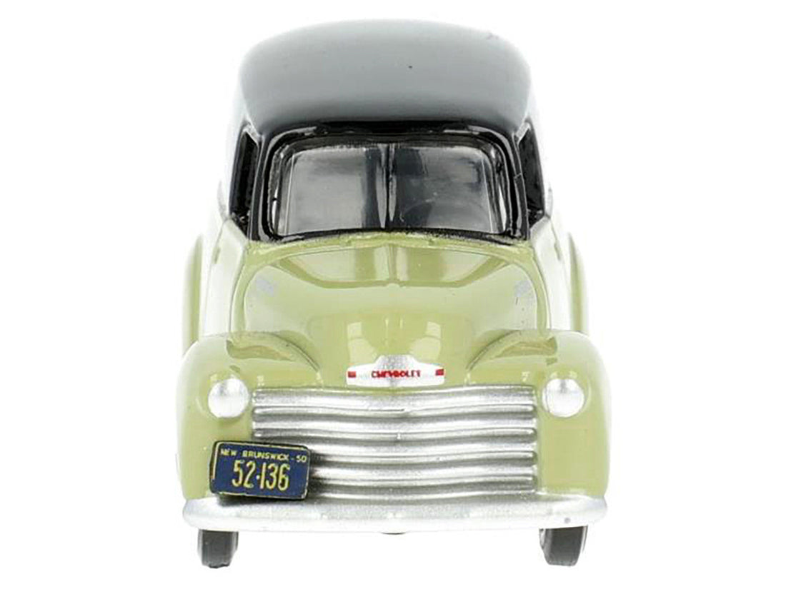 1950 Chevrolet Panel Van "Speciality Foods" Light Green and Black 1/87 (HO) Scale Diecast Model Car by Oxford Diecast-2