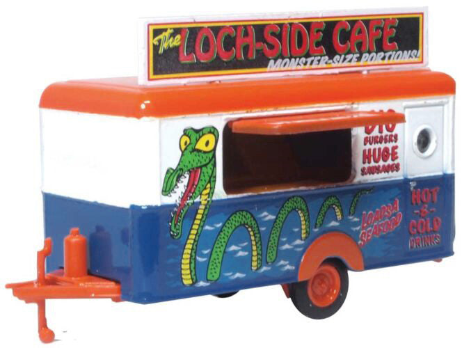 Mobile Food Trailer "Loch-Side Cafe" 1/87 (HO) Scale Diecast Model by Oxford Diecast-0