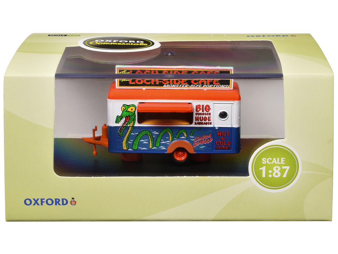 Mobile Food Trailer "Loch-Side Cafe" 1/87 (HO) Scale Diecast Model by Oxford Diecast-1