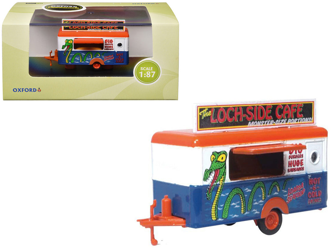 Mobile Food Trailer "Loch-Side Cafe" 1/87 (HO) Scale Diecast Model by Oxford Diecast-2