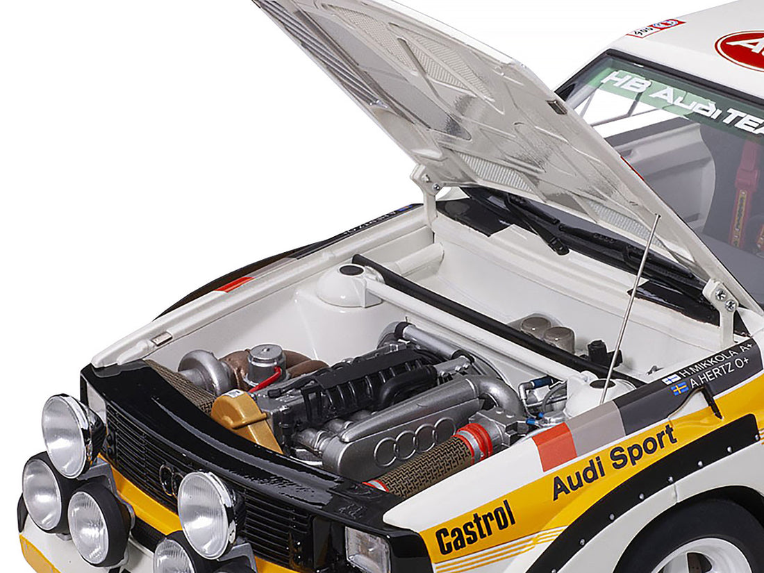 Audi Sport Quattro S1 #6 H. Mikkola - A. Hertz Rally Monte Carlo (1986) 1/18 Model Car by Autoart-2